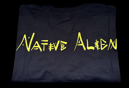 Basic Alien Logo T-Shirt - Black