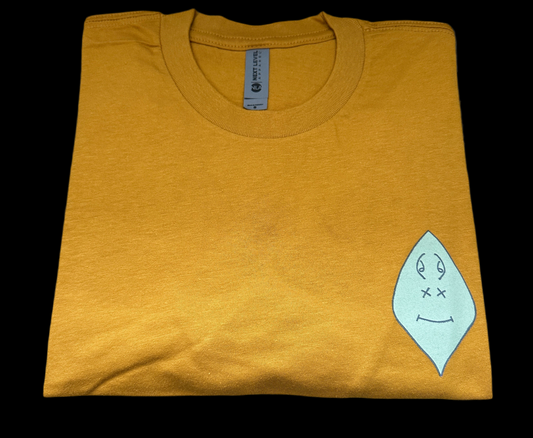 Basic Alien Logo T-Shirt - Gold